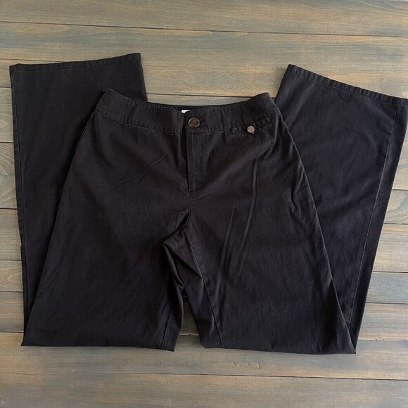 Morrissey Y? Women Classic Black Casual Pants - Size 10 (O7) - Picture 1 of 9